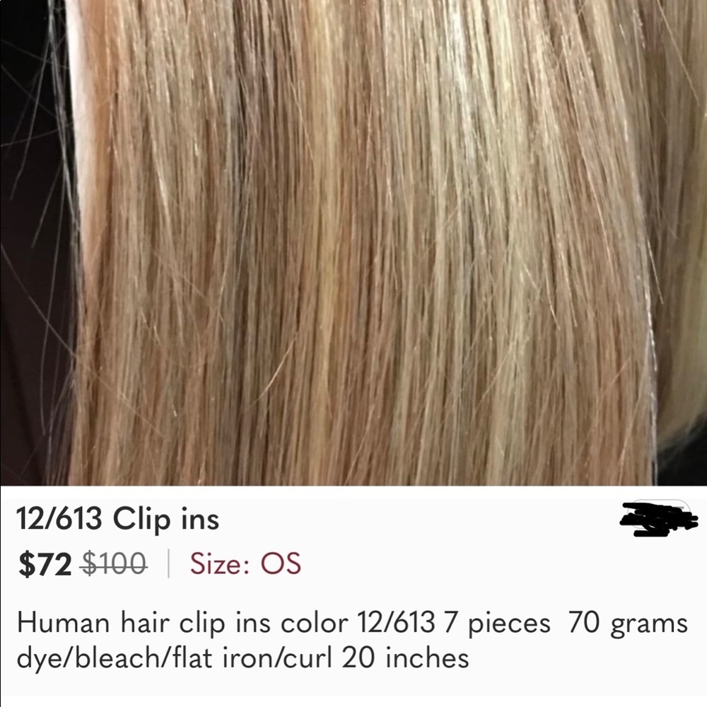 12/613 Clip ins - Picture 13 of 13